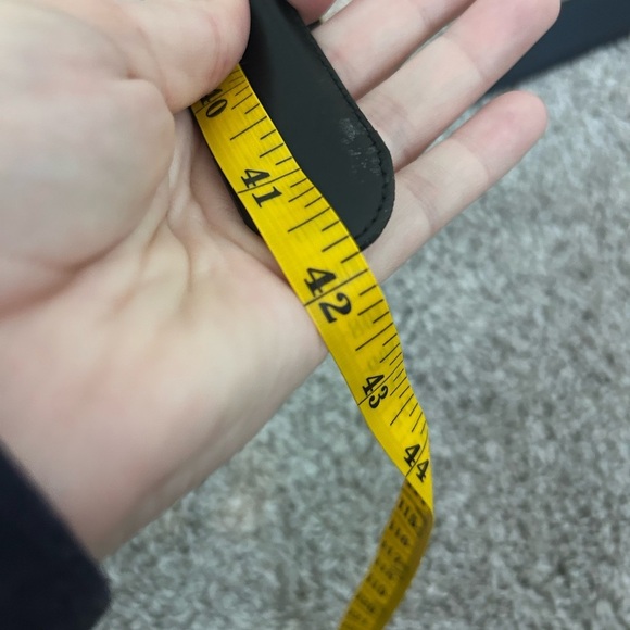 Vintage Dior Leather Reversible Buckle Belt - Picture 5 of 5